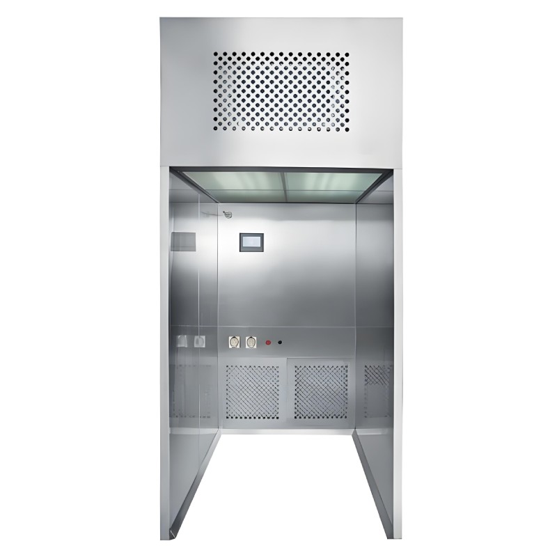 Отрицательное давление весовая комната, удерживающая весовая кабина, вниз однонаправленный поток, пылеизвлекающая система, защита персонала и продукта, обработка фармацевтического порошка, дисплей дифференциального давления в режиме реального времени, контроль загрязнения чистой комнаты